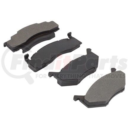 MPA Electrical 1000-0084M Quality-Built Disc Brake Pad Set - Semi-Metallic