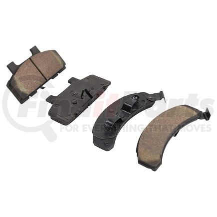 MPA Electrical 1000-0215C Quality-Built Disc Brake Pad Set - Ceramic