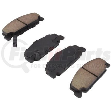 MPA Electrical 1000-0273M Quality-Built Disc Brake Pad Set - Semi-Metallic