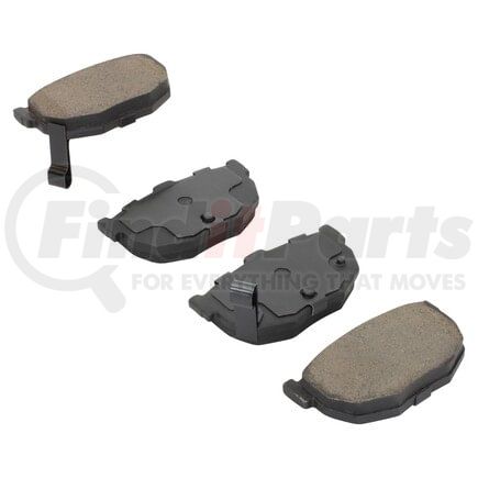 MPA Electrical 1000-0323M QB Semi-Metallic Brake Pads