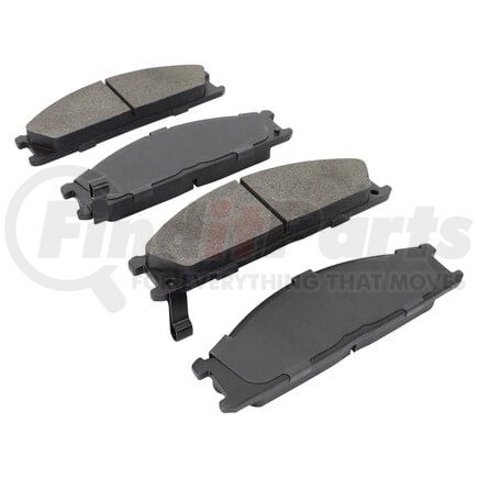 MPA Electrical 1000-0333M Quality-Built Disc Brake Pad Set - Semi-Metallic