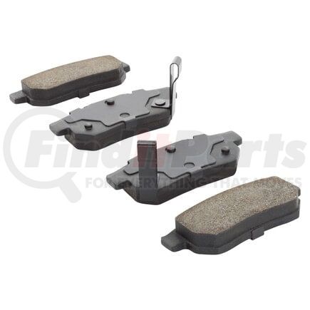 MPA Electrical 1000-0374M Quality-Built Disc Brake Pad Set - Semi-Metallic