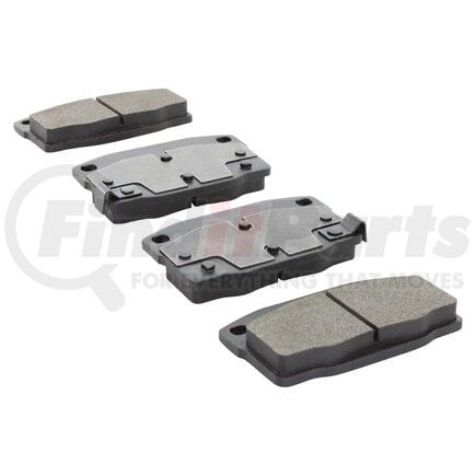 MPA Electrical 1000-0378M QB Semi-Metallic Brake Pads
