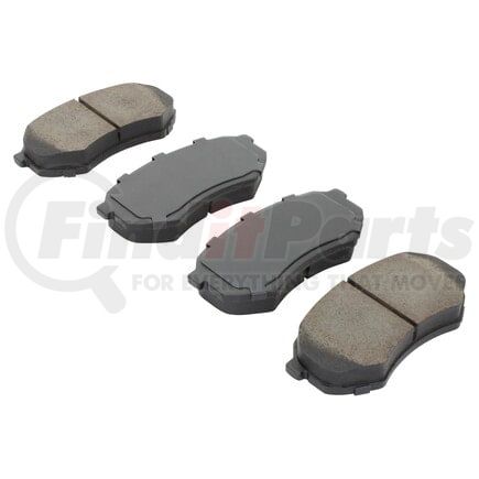 MPA Electrical 1000-0433M QB Semi-Metallic Brake Pads