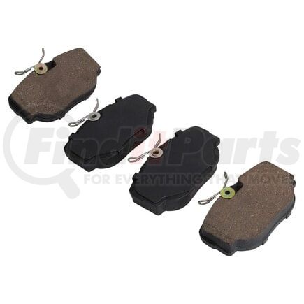 MPA Electrical 1000-0493C Quality-Built Disc Brake Pad Set - Ceramic