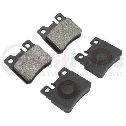 MPA Electrical 1000-0495M Quality-Built Disc Brake Pad Set - Semi-Metallic