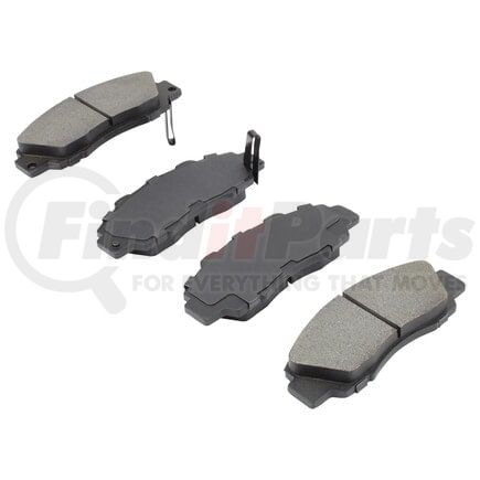 MPA Electrical 1000-0503M Quality-Built Disc Brake Pad Set - Semi-Metallic