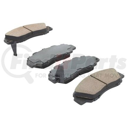 MPA Electrical 1000-0503C Quality-Built Disc Brake Pad Set - Ceramic