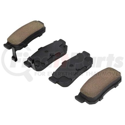 MPA Electrical 1000-0540M Quality-Built Disc Brake Pad Set - Semi-Metallic