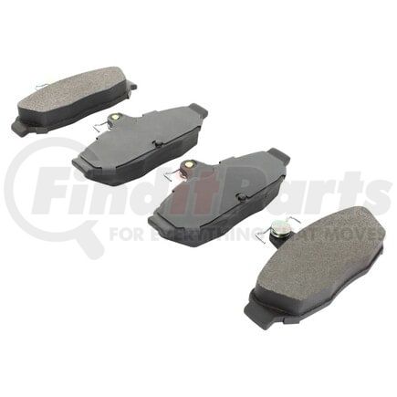 MPA Electrical 1000-0545M Quality-Built Disc Brake Pad Set - Semi-Metallic