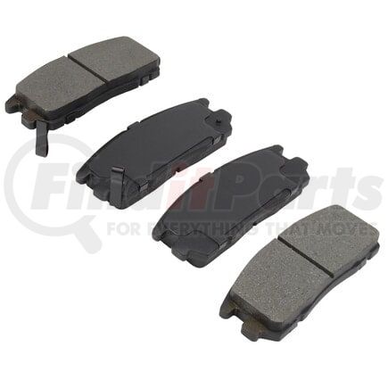 MPA Electrical 1000-0580M Quality-Built Disc Brake Pad Set - Semi-Metallic