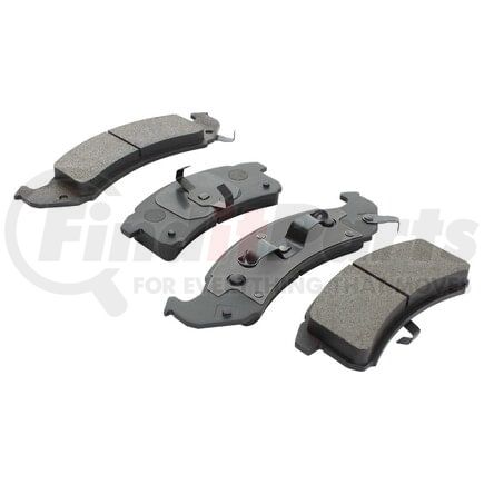 MPA Electrical 1000-0623M Quality-Built Disc Brake Pad Set - Semi-Metallic