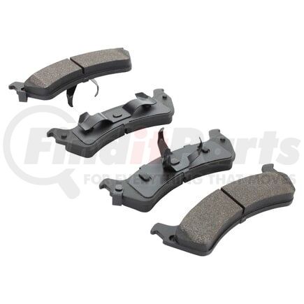 MPA Electrical 1000-0667M Quality-Built Disc Brake Pad Set - Semi-Metallic