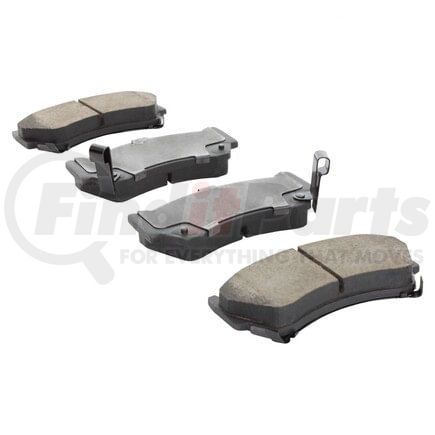 MPA Electrical 1000-0668M QB Semi-Metallic Brake Pads