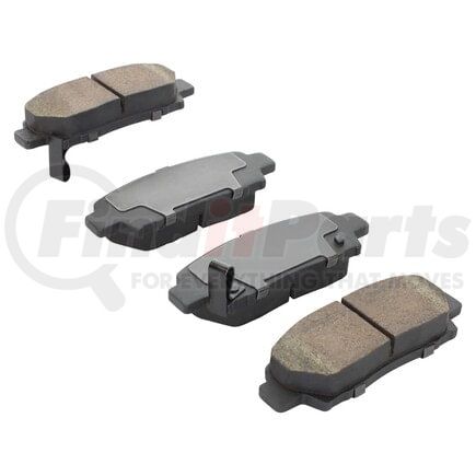 MPA Electrical 1000-0672M QB Semi-Metallic Brake Pads