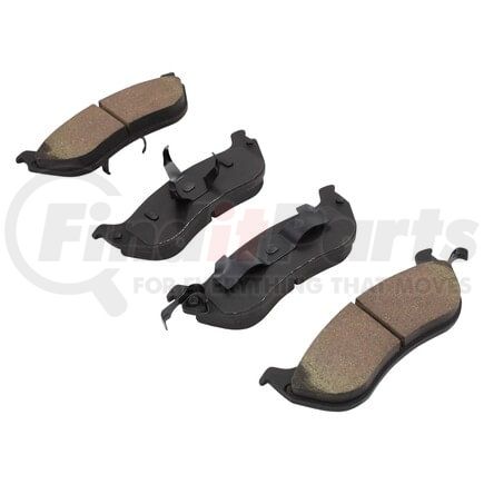 MPA Electrical 1000-0674M QB Semi-Metallic Brake Pads