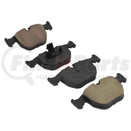 MPA Electrical 1000-0681C Quality-Built Disc Brake Pad Set - Ceramic