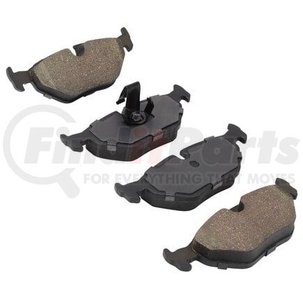 MPA Electrical 1000-0692AC Quality-Built Disc Brake Pad Set - Ceramic