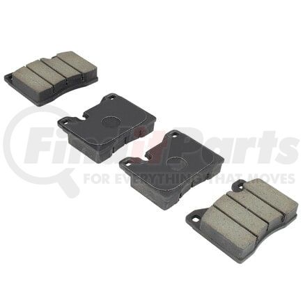 MPA Electrical 1000-0163M QB Semi-Metallic Brake Pads