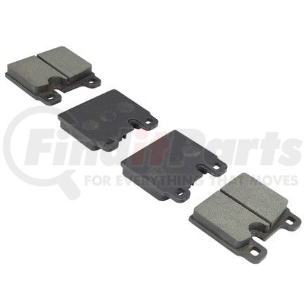 MPA Electrical 1000-0287M QB Semi-Metallic Brake Pads