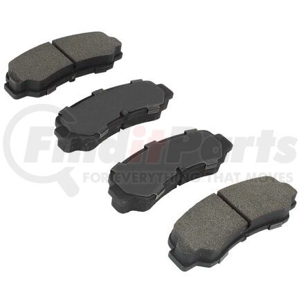 MPA Electrical 1000-0305M QB Semi-Metallic Brake Pads