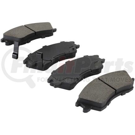 MPA Electrical 1000-0498M QB Semi-Metallic Brake Pads