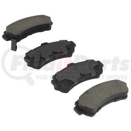 MPA Electrical 1000-0669M QB Semi-Metallic Brake Pads