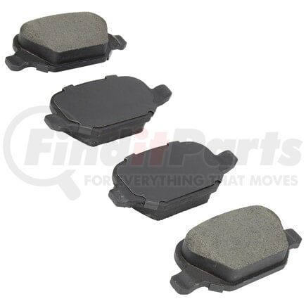 MPA Electrical 1000-1492M QB Semi-Metallic Brake Pads