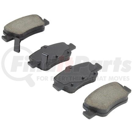 MPA Electrical 1000-1572M QB Semi-Metallic Brake Pads