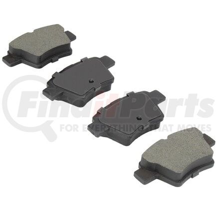 MPA Electrical 1000-1621M QB Semi-Metallic Brake Pads