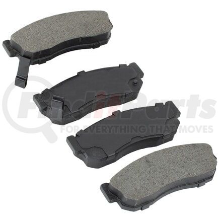 MPA Electrical 1001-0275M Quality-Built Premium Semi-Metallic Brake Pads