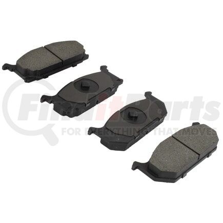 MPA Electrical 1001-0420M Quality-Built Premium Semi-Metallic Brake Pads