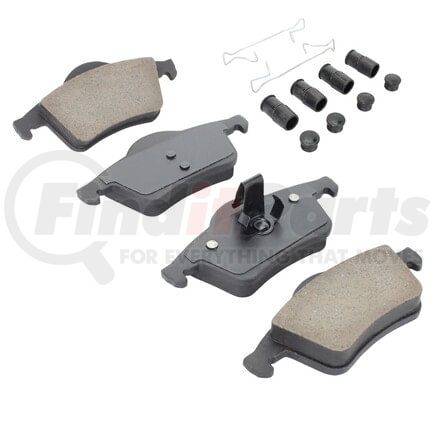 MPA Electrical 1001-0795C Quality-Built Premium Ceramic Brake Pads w/ Hardware