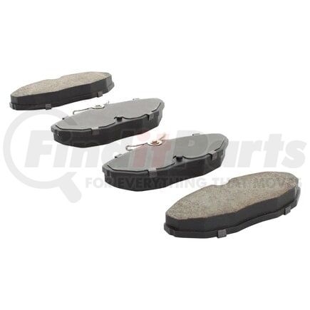 MPA Electrical 1001-0806C Quality-Built Disc Brake Pad Set - Premium, Ceramic