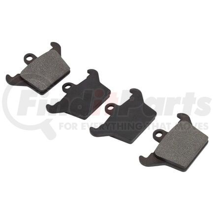 MPA Electrical 1003-1034M Quality-Built Black Series Semi-Metallic Brake Pads