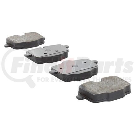 MPA Electrical 1003-1469AM Quality-Built Black Series Semi-Metallic Brake Pads