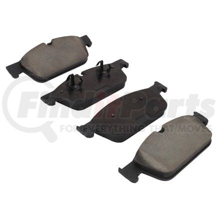 MPA Electrical 1003-1636AC Quality-Built Disc Brake Pad Set - Black Series, Ceramic