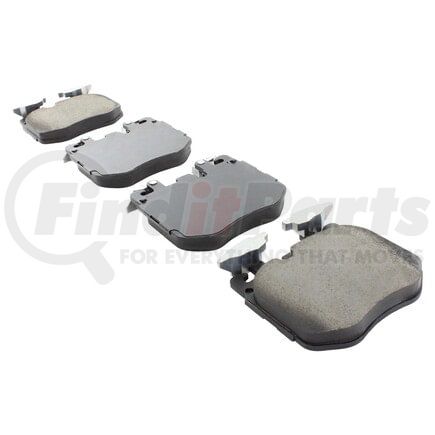 MPA Electrical 1003-1868C Quality-Built Disc Brake Pad Set - Black Series, Ceramic