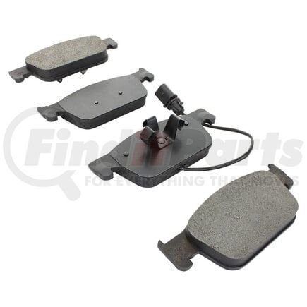 MPA Electrical 1003-1953M Quality-Built Black Series Semi-Metallic Brake Pads