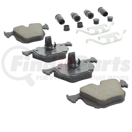 MPA Electrical 1002-0683M Quality-Built Work Force Heavy Duty Brake Pads w/ Hardware