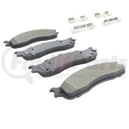 MPA Electrical 1002-0965M Quality-Built Disc Brake Pad Set - Work Force, Heavy Duty, with Hardware