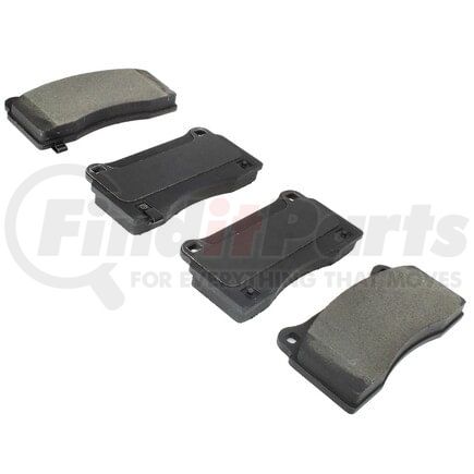 MPA Electrical 1002-0968M Quality-Built Work Force Heavy Duty Brake Pads w/ Hardware
