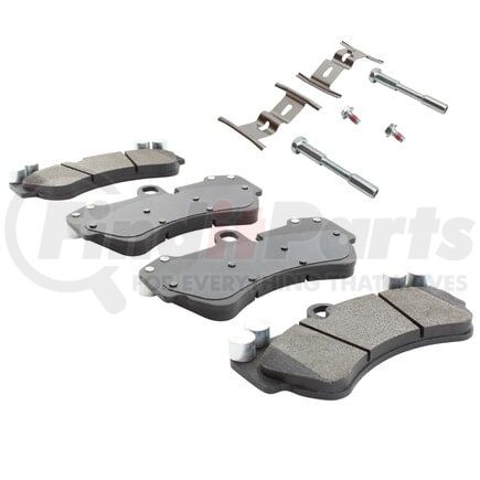 MPA Electrical 1002-1007M Quality-Built Work Force Heavy Duty Brake Pads w/ Hardware