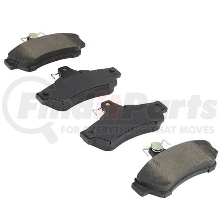 MPA Electrical 1002-1048M Quality-Built Work Force Heavy Duty Brake Pads