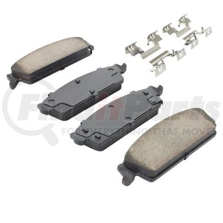 MPA Electrical 1002-1194M Quality-Built Disc Brake Pad Set - Work Force, Heavy Duty, with Hardware