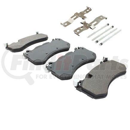 MPA Electrical 1002-1291M Quality-Built Work Force Heavy Duty Brake Pads w/ Hardware