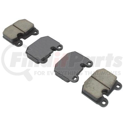 MPA Electrical 1003-0174C Quality-Built Disc Brake Pad Set - Black Series, Ceramic