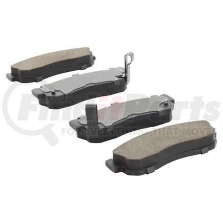 MPA Electrical 1003-0275C Quality-Built Black Series Ceramic Brake Pads