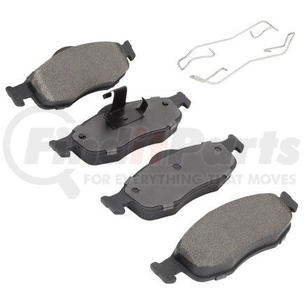 MPA Electrical 1003-0648C Quality-Built Black Series Ceramic Brake Pads w/ Hardware