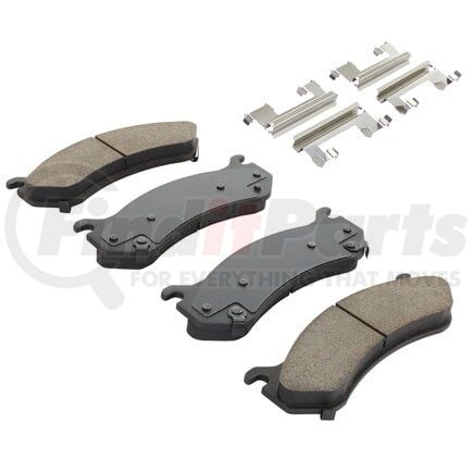 MPA Electrical 1003-0785M Quality-Built Black Series Semi-Metallic Brake Pads